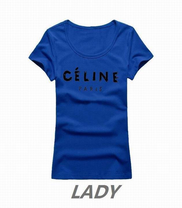 Celine short round collar T woman S-XL-008